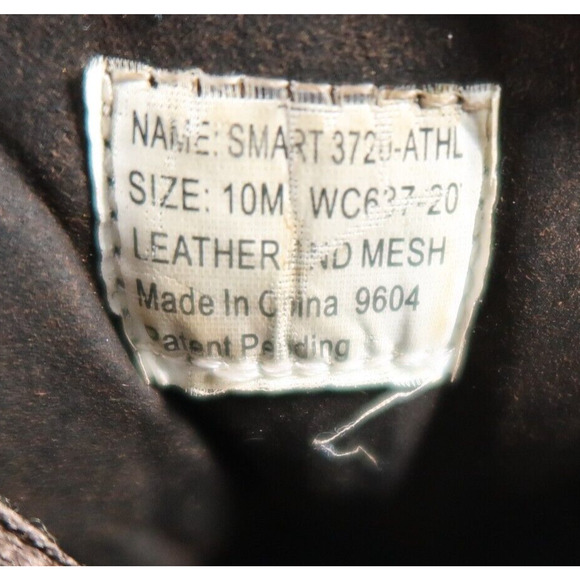 Abeo Shoes Mens 10 Sneakers Athletic Comfort Walking Leather Brown Casual Smart - Picture 11 of 15